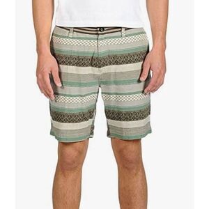 ✨Volcom Men's Striped Blue Graphito Shorts✨